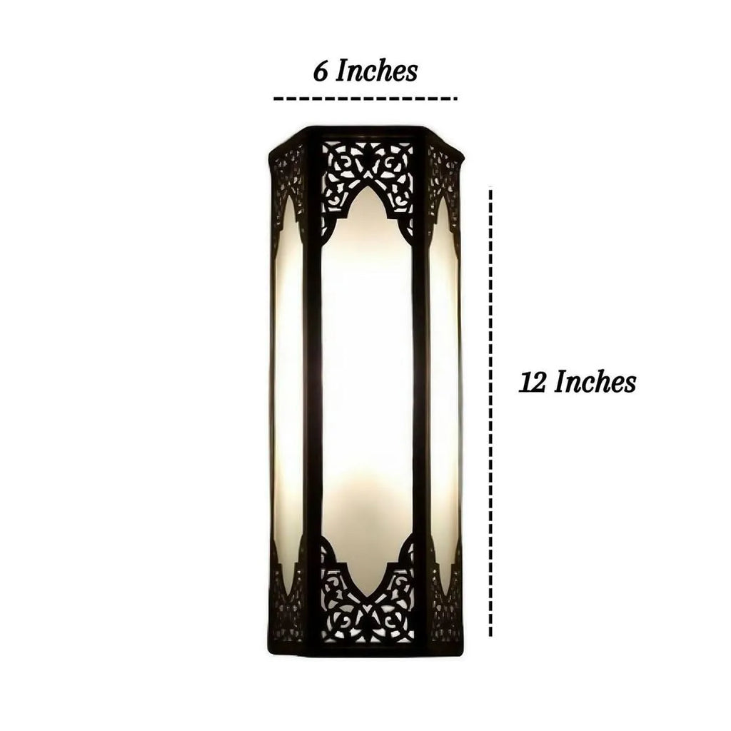 Stunning Wall Hanging Light with Intricate Cut-Out Design
