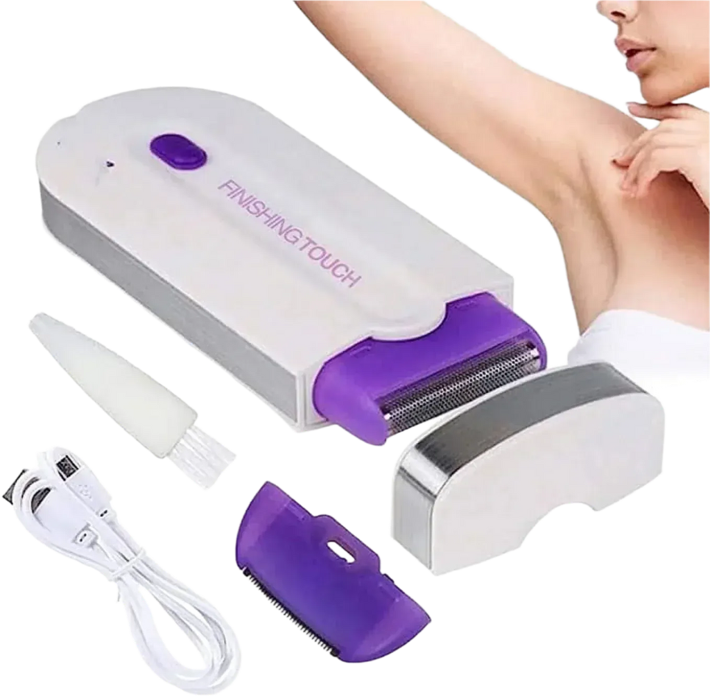 Finishing Touch Laser Hair Removal | 2‑in‑1 Trimmer | Pain‑Free Electric Hair Removal for Women
