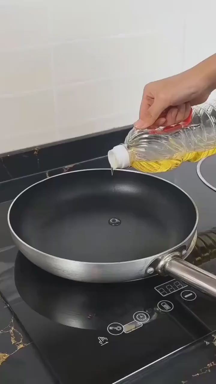 2-in-1 Oil Spray Bottle | Adjustable Mist & Dispenser | 470ml Leak-Proof Glass Container | For Cooking, BBQ, Baking & Air Fryer 380ml (Random Color)